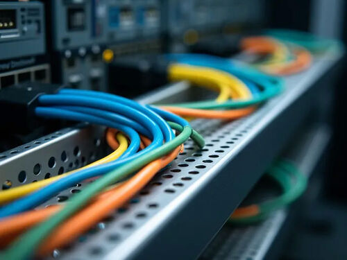 Latest company blog about Perforated Cable Trays Enhance Cable Management Efficiency