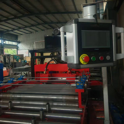 Harga yang bagus Lebar 100-600mm Kabel Tray Roll Forming Machine Line Dengan 220V / 380V Tegangan on line