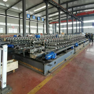 Giá tốt. Máy tạo khay cáp điện Nhà sản xuất Máy kết hợp tấm phẳng Chuỗi đường kính cuộn 80-160mm trực tuyến