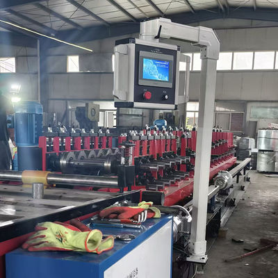 Máy tạo cuộn kệ cáp kim loại / Dòng sản xuất kệ cáp 10-15m / phút