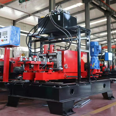 좋은 가격 3KW PLC 제어 시스템 철강 산업용 철강 케이블 트레이 덮기 기계 온라인으로