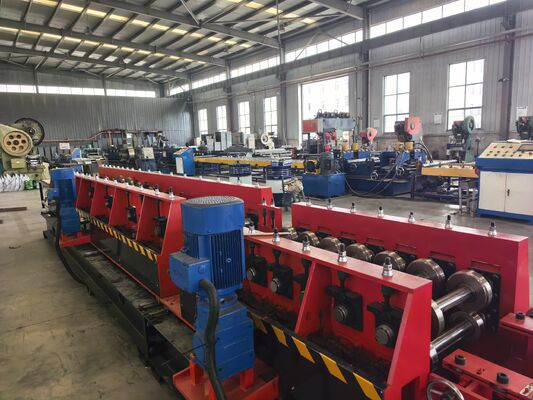Stable Automatic Cable Tray Fabrication Machine | 200mm-600mm Adjustable Raw Sheet Width