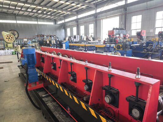 Sturdy Automated Cable Tray Fabrication Equipment | Adjustable Sheet Input Width 200-600mm